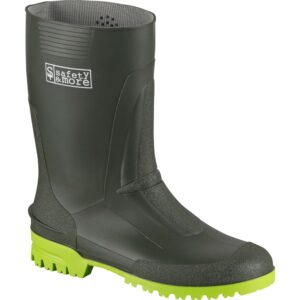 Safety&More Arbeitsstiefel Mega Schwarz-Lime Gr. 46