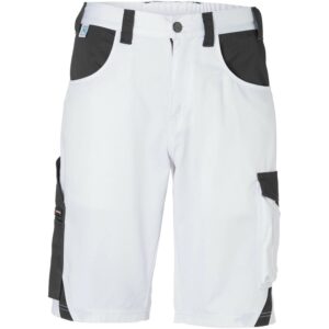 Kübler Pulse Eco Shorts Weiß/Anthrazit Gr. 50