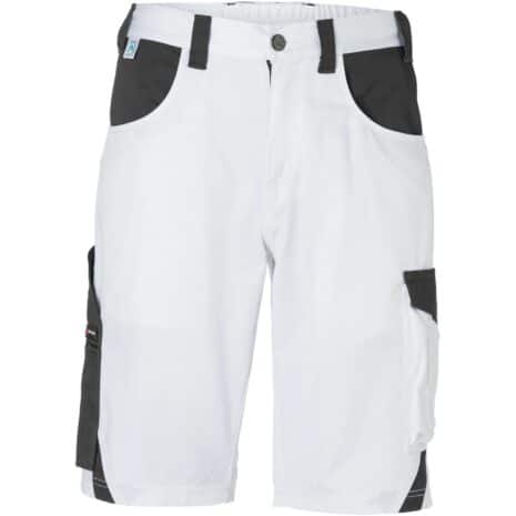 Kübler Pulse Eco Shorts Weiß/Anthrazit Gr. 56