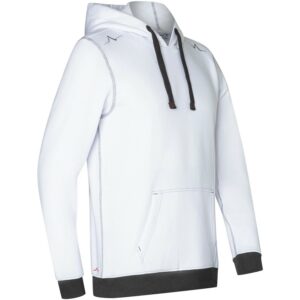 Kübler Pulse Handcraft Hoodie Weiß/Anthrazit Gr. M