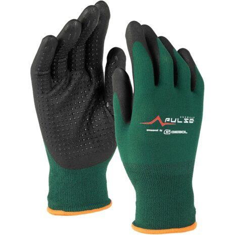 Kübler Pulse Handschuhe Herren Multiflex Touch Moosgrün Gr. 11