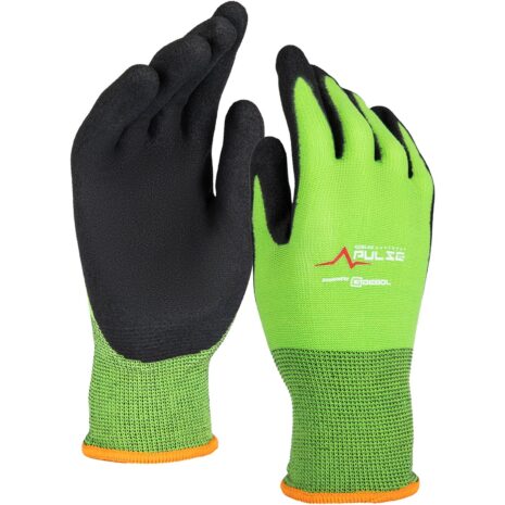 Kübler Pulse Handschuhe Herren Master Flex Eco Neongrün Gr. 9