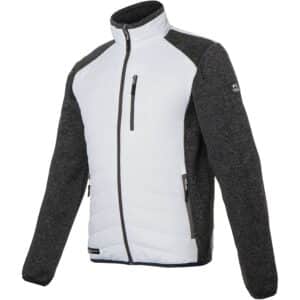 Kübler Pulse Tech Hybridjacke Weiß/Anthrazit Gr. XXL