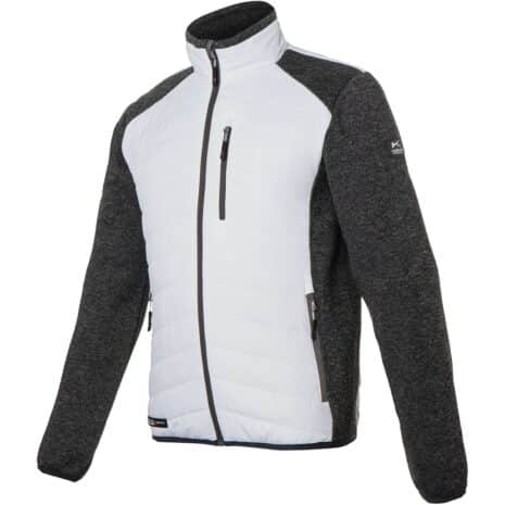 Kübler Pulse Tech Hybridjacke Weiß/Anthrazit Gr. XL