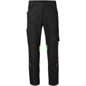 Kübler Pulse Bundhose Light Schwarz/Neongrün Gr. 46