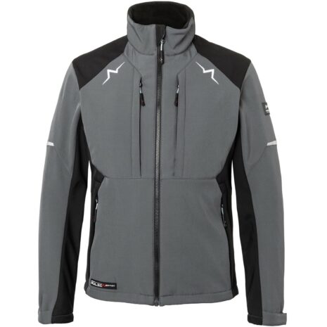 Kübler Pulse Softshelljacke Herren Anthrazit/Schwarz Gr. L