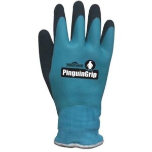 Workpower Winterhandschuh Pinguin Hellblau-Navy Gr. 11