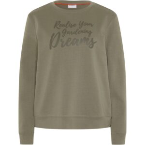 Gardena Damen-Sweatshirt L Dusty Olive