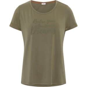 Gardena Damen-T-Shirt M Dusty Olive